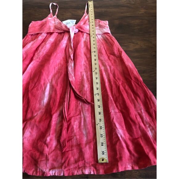 NWT Attic Salt Medium Tie Dye Spaghetti Strap Dress Boho Festival - Picture 9 of 12